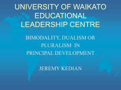 SOME ASSUMPTIONS - Learning Network NZ