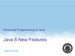 23_Java 8 New Features