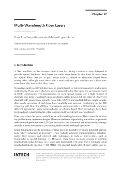 Multi-Wavelength Fiber Lasers