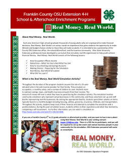Real Money. Real World.