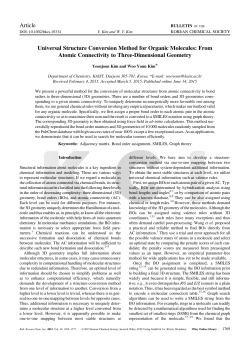 From Atomic Connectivity to Three
