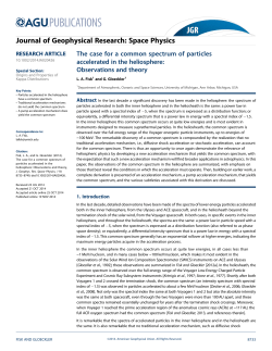 The case for a common spectrum of particles accelerated in the