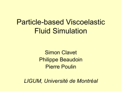 Particle-based Viscoelastic Fluid Simulation - ligum