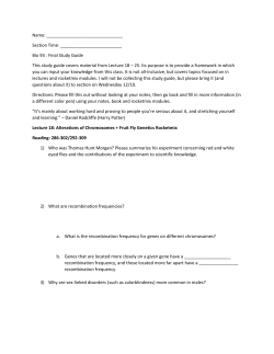 Bio 93 Final Study Guide P1