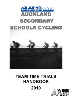 team time trials handbook 2010