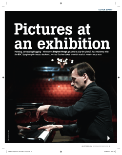 Painting, composing blogging &ndash; when does Stephen Hough get time
