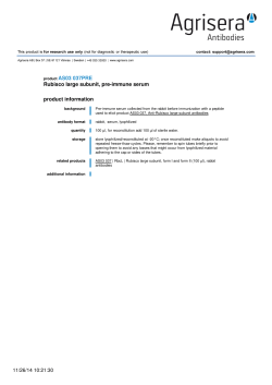 product AS03 037PRE Rubisco large subunit, pre