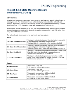 3.4.2P State Machine Design VEX