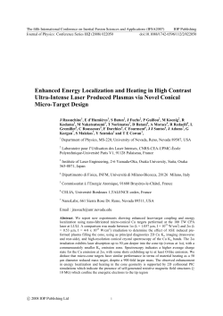 Enhanced Energy Localization and Heating in High