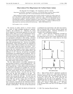 Observation of New Ring Isomers for Carbon Cluster Anions
