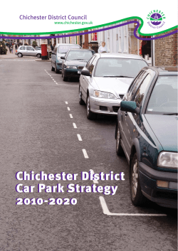 Chichester District Car Park Strategy 2010