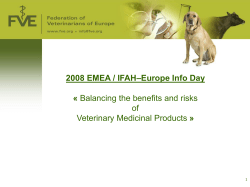 Pr&eacute;sentation PowerPoint - FVE General Assembly Report of