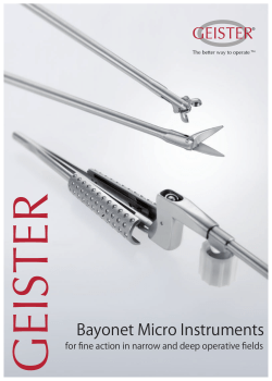 Bayonet Micro Instruments