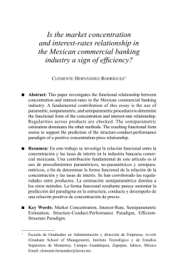 Is the market concentration and interest-rates