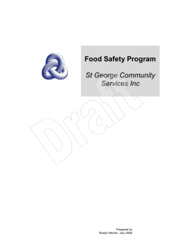 Food Safety Program