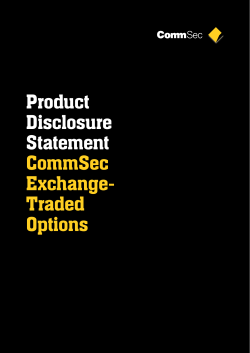 Product Disclosure Statement (PDS)
