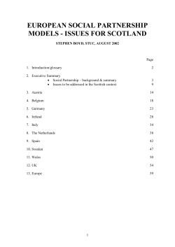 Boyd - European Social Partnership Models - 2002