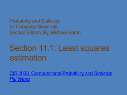 Chapter_11_LeastSquaresEstimation