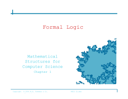 Formal Logic
