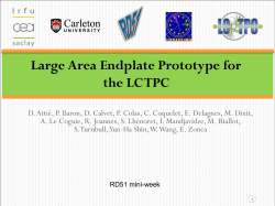 Analysis of Micromegas large TPC beam test - CEA-Irfu