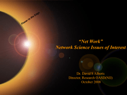 Collective C2 in a Network Centric Environment