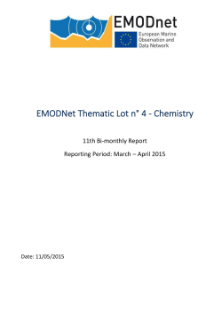 EMODNET2Chemistry_11thBi
