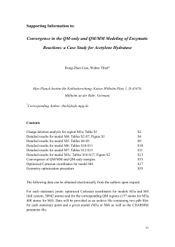 Convergence in the QM-only and QM/MM Modeling of Enzymatic