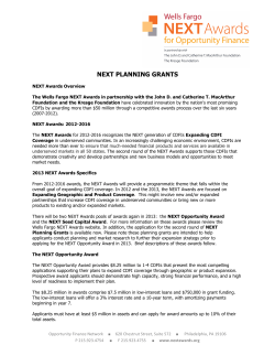Planning Grants Application Guidelines Round 2