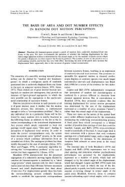 the basis of area and dot number effects in