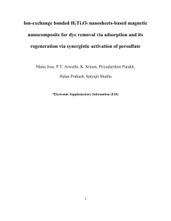 Ion-exchange bonded H 2 Ti 3 O 7 nanosheets-based