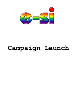 Campaign Launch WhatsthePayback2 12Oct10 Word - E-Si
