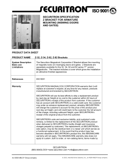 Z-Bracket Specification