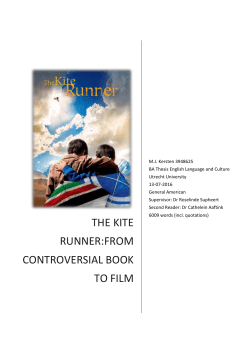 The Kite Runner:From controversial book to film