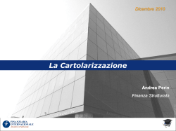 Cartolarizzazione