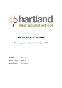 Primary School - Hartland International School