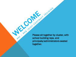 Power Point: Contract Articles