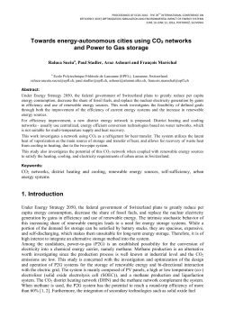 Towards(energy-autonomous(cities(using(CO2 - Infoscience