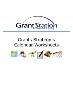 GS Strategy Worksheets 201