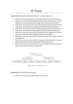 Exercises: Relational Model