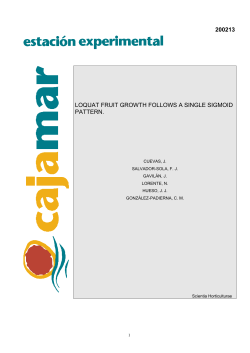200213 loquat fruit growth follows a single sigmoid pattern.