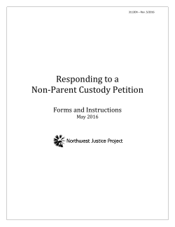 How to Respond to a Petition for Non