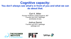 Cognitive capacity