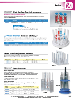 50-mL Centrifuge Tube Rack,Epoxy-coated steel - Cole