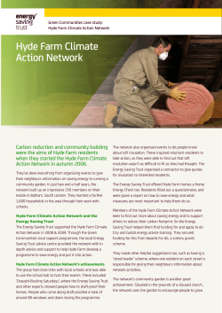 Hyde Farm Climate Action Network