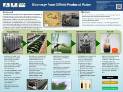Produced Water - Biological Engineering