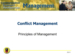 PO1S 2-2 Conflict Management
