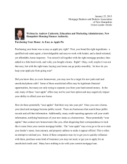 Easy as Apple Pie - MBBA-NH