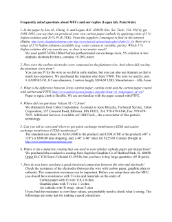 Frequently asked questions about MFCs and our replies (Logan lab