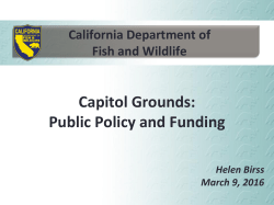 Greenhouse Gas Reduction Fund Wetlands Restoration Funding