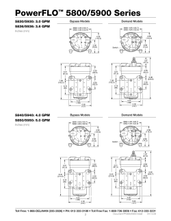 PowerFLO&trade; 5800/5900 Series